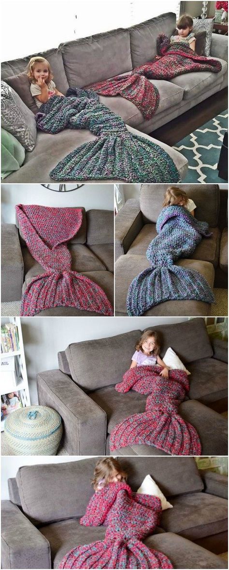 Crocheted Mermaid Lapghan Crocheted Mermaid, Crochet Mermaid Blanket, Mermaid Tail Blanket Crochet, Crochet Mermaid Tail, Blanket Knitted, Mermaid Tail Blanket, Crochet Mermaid, Crochet Blanket Afghan, Knitting Instructions