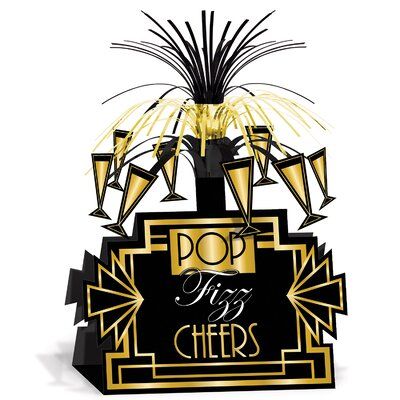 Gatsby Prom Theme, Roaring 20s Centerpieces, Cheer Party Decorations, Great Gatsby Prom Theme, Great Gatsby Prom, Gangster Party, 1920s Themed Party, Great Gatsby Themed Party, 20s Party