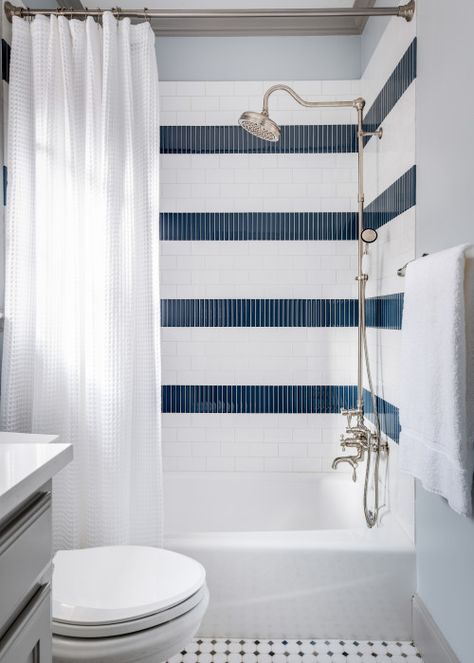 How Subway Tile Shower Is Used? 9+ New Ways To Design | Stone Tile Depot Striped Shower Tile, Dark Blue Subway Tile, Mosaic Shower Floor Tile, Herringbone Subway Tile, Marble Herringbone Tile, Black Marble Tile, Cement Tile Floor, Blue Subway Tile, Subway Tile Showers