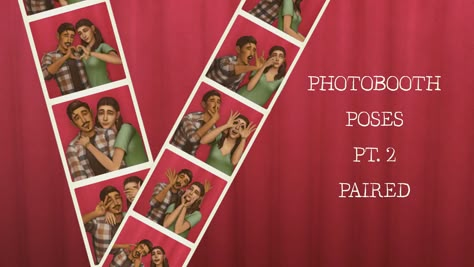 Sims 4 Photo Booth Poses, Sims 4 Photo Booth, Sims 4 Photobooth, Sims 4 Funny Poses, Los Sims 4 Mods, Sims Poses, Ts4 Poses, Sims 4 Traits, Sims 4 Family