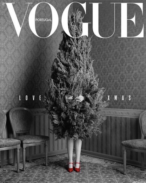 Christmas Fashion Photography, Christmas Editorial, New Year Photoshoot, Vogue Portugal, Holiday Magazine, Christmas Campaign, Bad Santa, Christmas Shoot, Christmas Cover