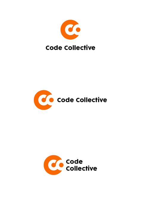 Code Collective logo concept Collective Logo, Code Design, Portfolio Ideas, Logo Mark, Logo Concept, Logo Ideas, Fashion Poses, Compass, Cast Iron