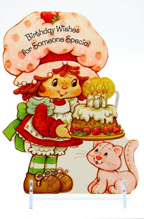 Vintage Strawberry Shortcake Birthday Cards - VINTAGE SHORTCAKE EPHEMERA Old Strawberry Shortcake, Strawberry Shortcake Invitations, Birthday Strawberry Shortcake, Strawberry Shortcake House, Strawberry Shortcake Birthday Cake, Strawberry Shortcake Coloring Pages, Strawberry Shortcake Birthday, Strawberry Shortcake Characters, Strawberry Shortcake Doll