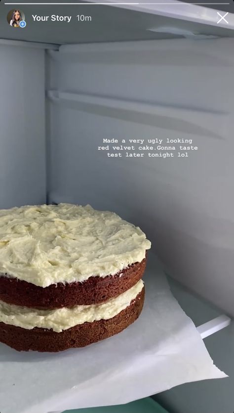 Cake Captions Instagram, Cooking Story Instagram, Cake Story Instagram, Cake Instagram Story, Red Velvet Naked Cake, Dessert Captions, Cake Captions, Cake Story, Cake Quotes