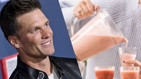 Tom Brady Diet, Vitamix Smoothies, Protein Shake Smoothie, Skipping Breakfast, Organic Diet, Healthy Breakfasts, Protein Rich Foods, Smoothie Ingredients, Healthy Girl