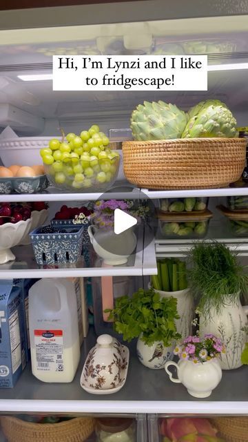 Fridgescaping Aesthetic, Fridge Scaping, Refrigerator Decor, Fridge Decor, My Personality, New Obsession, Fridge Organization, Food Board, She Girl