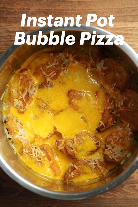 Step Back Casserole--an upside down biscuit pizza casserole made in an Instant Pot with air fryer lid or in your oven. Instant Pot Pizza, Classic Casseroles, Bubble Pizza, Bubble Up Pizza, Biscuit Pizza, Friends Recipes, Random Recipes, Ground Meat Recipes, Pizza Casserole