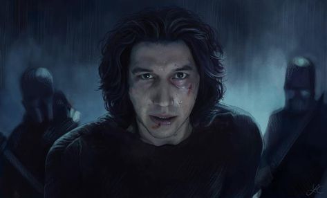 Kylo Ren Drawing, Adam Driver Star Wars, Star Wars Queen Amidala, Byronic Hero, Rey Skywalker, Adam Driver Kylo Ren, Queen Amidala, Kylo Ren And Rey, Knights Of Ren