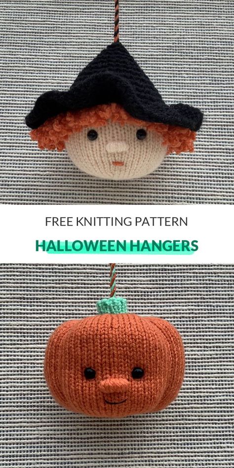 Halloween Knitting Patterns Free, Knit Halloween, Halloween Knitting Patterns, Halloween Knitting, Easy Baby Knitting Patterns, Knitting Amigurumi, Knitted Doll Patterns, Popular Patterns, Simply Knitting