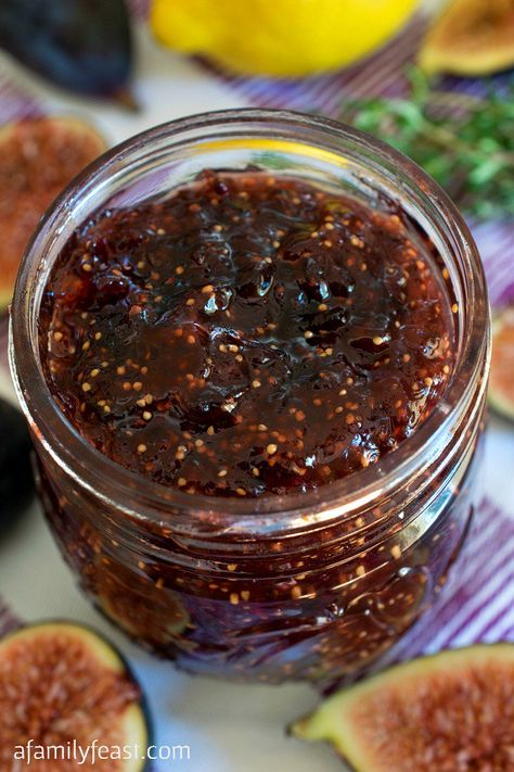 Fig Jam Recipe With Dried Figs, Canning Jams, Homemade Fig Jam, Fig Paste, Fig Butter, Fig Jam Recipe, Cooking Light Recipes, Canning Jam, Paula Scher