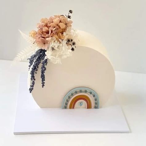 Semi Circle Cake, Whole Foods Cake, Arch Cake, Bd Cake, Cakes Decor, Circle Cake, Boho Cake, Food Tech, Mini Tortillas