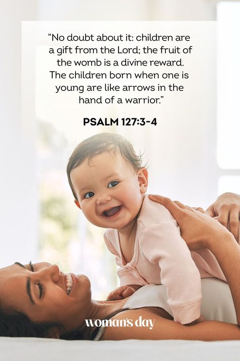 Pregnancy Bible Verses, Easy Bible Study, Cute Picture Quotes, Inspiring Bible Verses, Natural Childbirth, God Answers Prayers, Psalm 127, Jesus Christ Quotes, About Pregnancy