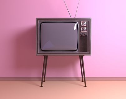 Tv Old Vintage Tv, Vintage Tv Aesthetic, Retro Tv Aesthetic, Old Tv Aesthetic, Old Fashioned Tv, Tv Reference, Old School Tv, Tv Drawing, Tv Painting