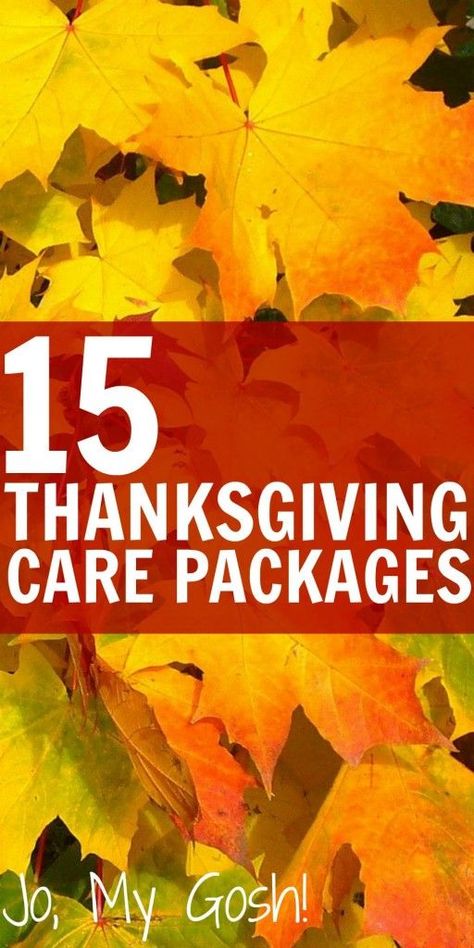 15 care packages for Thanksgiving with recipes, DIYs, and gift ideas, too! Great for milspouses, college students, and missionaries. Thanksgiving Care Package, Missionary Care Packages, Military Care Package, Sister Missionary, Crafts For Teens To Make, Package Ideas, College Care Package, Crafts For Adults, Care Packages