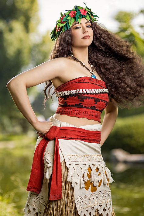 Moana Custome, Moana Outfit Ideas, Moana Photoshoot, Moana Cosplay Costume, Moana Makeup, Moana Dress Up, Moana Outfit, Moana Jr, Moana Cosplay