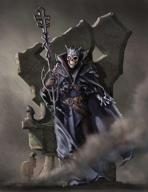 Lich Realistic Cartoons, Lich King, D D Monsters, Pathfinder Rpg, Ange Demon, Grim Reaper, Cthulhu, Dark Fantasy Art, Character Concept