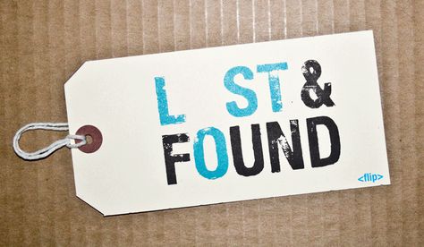 lost-and-found-pic1 Found Art, Lost And Found, Lost & Found, Event Management, Visual Communication, Book Cover Design, Father And Son, Blog Posts, Typography