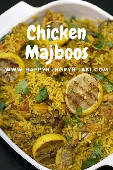 Learn how to whip up this flavourful, delicious Bahraini Chicken Majboos. Amazing Recipe, perfect for a friday night dinner. Don't forget the Yogurt Tahini Sauce. Majboos Recipe Chicken, Middle Eastern Chicken Recipes, Majboos Recipe, Yogurt Tahini Sauce, Champagne Chicken, Middle Eastern Chicken, Budget Family Meals, Friday Night Dinner, Tahini Sauce