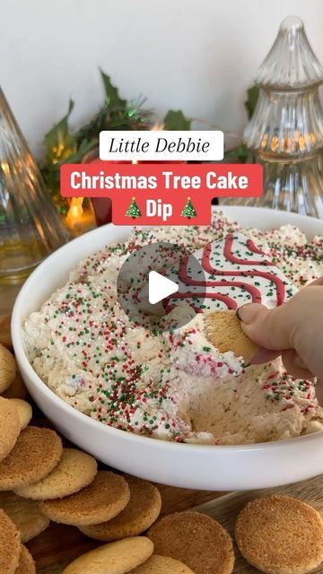 Recipes on Instagram: "With Christmas just around the corner, there’s no better time to get a jump on your holiday desserts! 🎄 ❤️ This Little Debbie Christmas Tree Cake Dip transforms your favorite holiday treat into a delectable dip! 😍 🎄 #littledebbiechristmastreecakedip #littledebbiechristmastrees #littledebbie #dip #christmasrecipes #holidayrecipes #holidaydesserts" How To Make Little Debbie Christmas Tree Cakes, Little Debbie Christmas Tree Cakes Dip, Christmas 7 Layer Dip, Little Debbie Christmas Tree Cake Dip, Christmas Tree Cake Dessert, Tree Cake Dip, Christmas Tree Cake Dip, Christmas Tree Dip, Holiday Dips