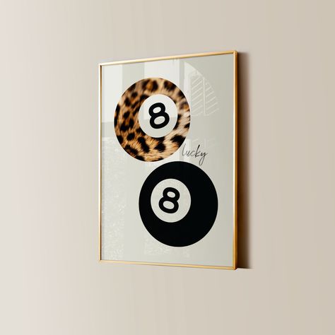 Png Room Decor, Cheetah Print Canvas Painting, Black Bedroom Decor Aesthetic, Cool Bedroom Art, 8 Ball Room Decor, Living Room Decor For Apartments, Black Room Decor Bedroom Aesthetic, Black And White Aesthetic Room Decor, Stockholm Room Decor