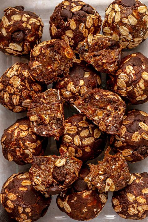 Peanut Butter Chocolate Chip Lactation Bliss Balls Oatmeal Lactation Balls, Lactation Balls, Make Ahead Freezer Meals, Quick Energy, Bliss Balls, Raw Almonds, Peanut Butter Chocolate Chip, Peanut Butter Chocolate, Cashew Butter