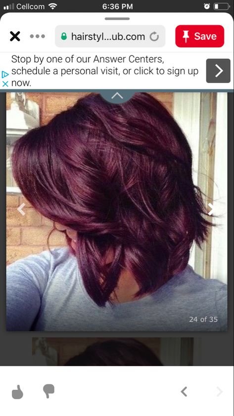 Natural Red Hair Ombre, Dark Violet Hair Burgundy, Burgundy Hair Plum Purple, Maroon And Black Hair, Red Violet Hair Color With Highlights, Short Dark Red Hair Burgundy, Dark Burgundy Hair With Highlights, Maroon Hair Burgundy Wine, Maroon Short Hair