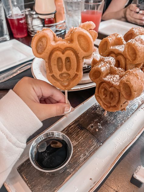 Mickey Mouse Waffles, Mickey Waffles, Traveling Around The World, Stuffed Chicken, Disney Food, Mouse Ears, Travel Around The World, Disney World, Disneyland