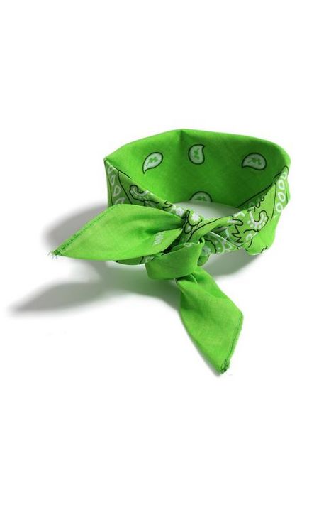 Womens **Green Hair Bandana - Green Green Bandana, Scooby Doo Halloween, Hair Bandana, Rap Album Covers, Bucket Hat Fashion, Glow Hair, Bandana Style, Bandana Styles, Cute Love Wallpapers