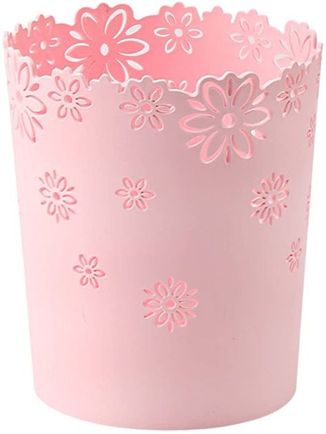 Wastepaper Basket, Garbage Containers, Cleaning Stuff, Cute Furniture, Pink Room Decor, Kawaii Room Decor, Bathroom Trash Can, Paper Basket, Kawaii Room