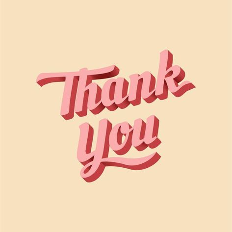 FREE DOWNLOAD - Thank You Typography Vector Thank You Wallpaper, Thank You Font, Thank You Typography, Small Business Quotes, Thank You Card Design, Thanks Card, Clip Arts, Thank You Card Template, Marketing Design