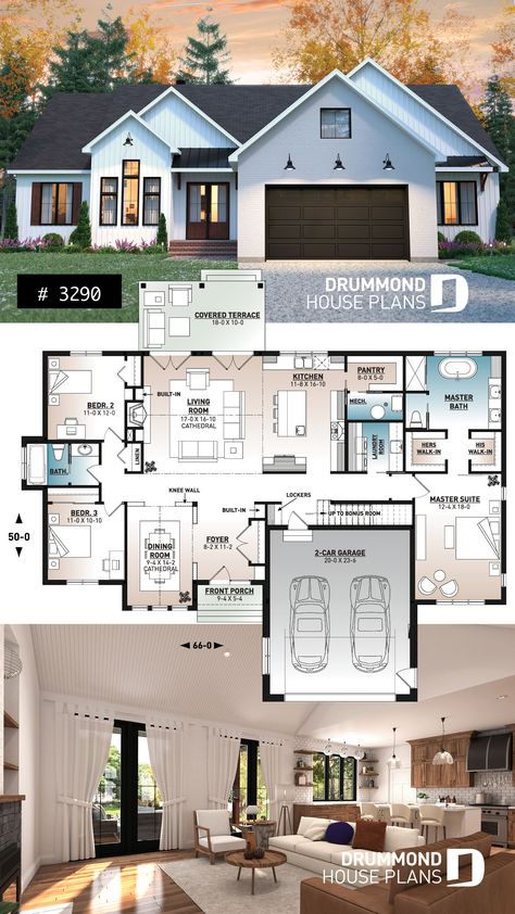 Entre de garage (lockers + escaliers pour aller en bas) Home Plan Design Layout, Modern Antique House Exterior, 4 Bedroom House With Garage, Easy House Layouts, House Layout 1 Floor, House Plans 1800 Sq Ft Open Concept One Story, Bloxburg House Floor Plan 1 Floor, House 1 Story Layout, 4 Bedroom House Floor Plans