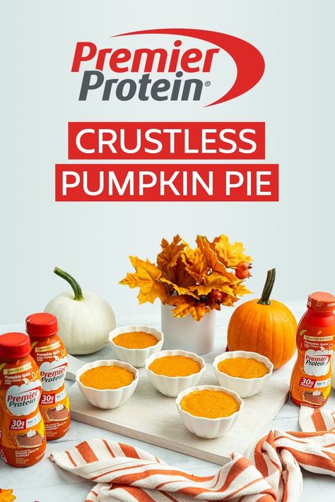 Premier Protein Shake Recipes Pumpkin, Pumpkin Premier Protein Shake, Pumpkin Spice Protein Shake Recipes, Premier Protein Pumpkin Shake, Pumpkin Spice Premier Protein Recipes, Premier Protein Pumpkin Recipes, Premier Protein Desserts, Bariatric Pumpkin Recipes, Pumpkin Spice Premier Protein Shake