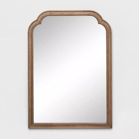 30" French Country Wall Mirror Brown - Threshold™ : Target French Country Mirror, Country Mirror, French Country Mirrors, Diy French Country Decor, French Country Rug, French Country Bathroom, Modern Wall Shelf, French Country Bedrooms, French Country Kitchens