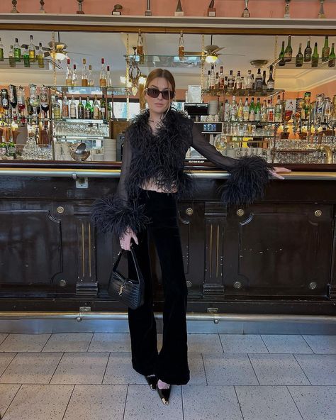 Camille Charriere on Instagram: “a @ysl groupie walks into a bar...” Camille Charriere Instagram, Winter Cocktail Attire, Fairycore Outfit Ideas, Ysl Party, Chic Holiday Party, Holiday Party Outfit Ideas, Fairycore Outfit, Outfit Ideas 2023, Cocktail Attire For Women