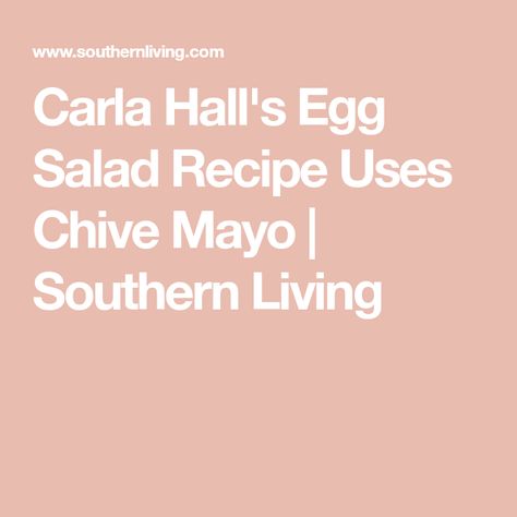 Southern Egg Salad, Casserole For Breakfast, Tot Breakfast Casserole, Best Egg Salad Recipe, Tater Tot Breakfast Casserole, Carla Hall, Tater Tot Breakfast, Tot Casserole, Perfect Eggs