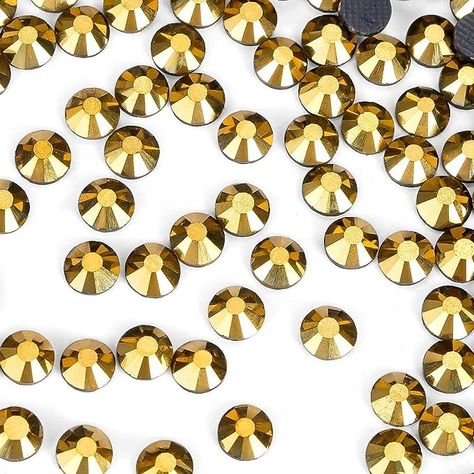 Amazon.com: SS30 Gold Hotfix Rhinestones Crystal Glass Bulk for Fabric Clothes Shoes Tumblers Decoration Gifts Flat Back Round(6.5MM 576Pcs) : Arts, Crafts & Sewing Rhinestone Bag, Washing Machine Drum, Hotfix Rhinestone, Fabric Clothes, Sparkly Shoes, Rhinestone Material, Eye Glasses Frames, Packaging Bags, Metal Sunglasses