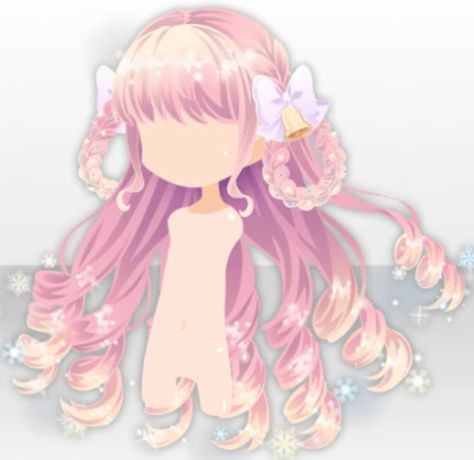 Magical Girl Hairstyles, Magical Girl Hair, Two Color Hair, Kawaii Outfit Ideas, Manga Hair, Kawaii Hairstyles, Cute Animal Drawings Kawaii, Cocoppa Play, Anime Hair