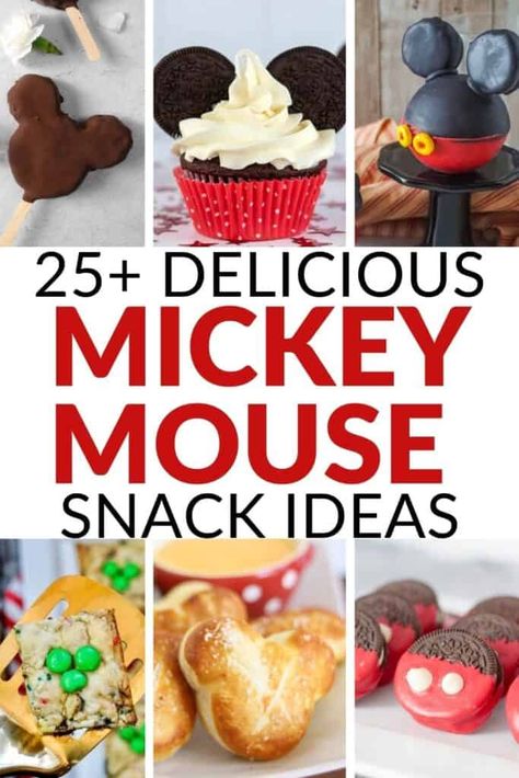 Diy Mickey Mouse Cake, Mickey Mouse Party Food Ideas, Mickey Mouse Party Food, Mickey Mouse Snacks, Disney Party Foods, Mickey Mouse Desserts, Mickey Mouse Treats, Mickey Mouse Food, Γενέθλια Mickey Mouse