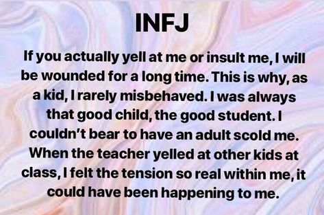 INFJ on Instagram: “#infj_things #infjthings #infj #empath #empathy #highlysensitiveperson #highlysensitive #highlysensitivepeople #mbti #misfit #misfits…” Infj Personality Facts, Infj Traits, Infj Type, Intj And Infj, Infj Personality Type, Introvert Problems, Introverts Unite, Myers Briggs Personality Types, Infj T