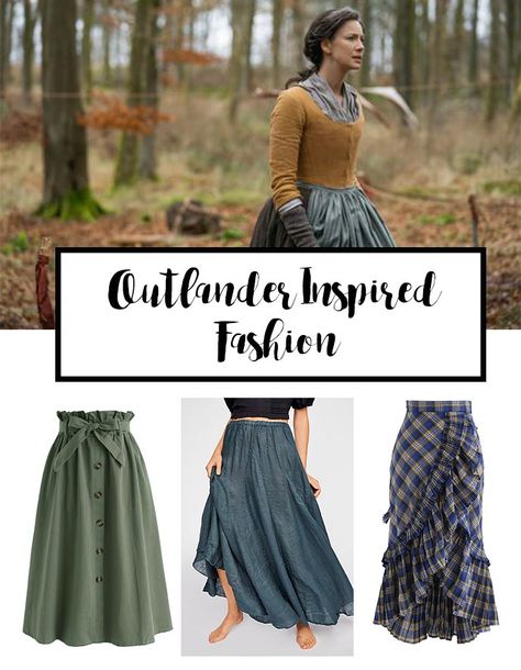 Scottish Womens Clothing, Modern Outlander Outfit, Highlander Woman Costume, Outlander Fashion Inspired, Outlander Claire Outfits, Outlander Outfits Claire Fraser, Modern Outlander Fashion, Claire Outlander Costume, Outlander Sewing Patterns