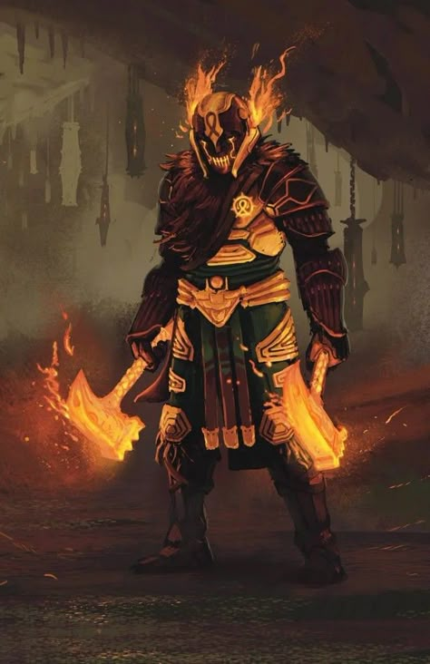 Fantasy Enemy Concept Art, Blood Mage Art, Warforged Character Design, Fire Character Design, Fire Character, Character Design Challenge, Disney Animators, Rpg Map, 다크 판타지