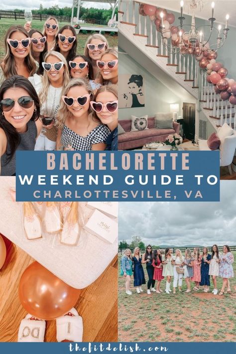 Virginia Bachelorette Party, Charlottesville Va Bachelorette Party, Charlottesville Bachelorette Weekend, Charlottesville Virginia Bachelorette, Charlottesville Bachelorette, Bachelorette Destination Ideas, Spring Blue Wedding, Bachelorette Locations, Bachelorette Weekend Ideas