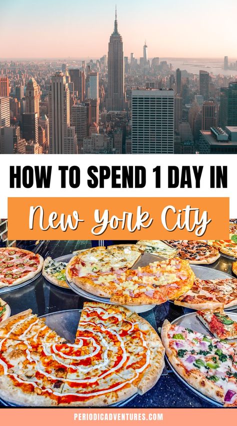 Here's exactly how to spend 1 day in New York City including a visit to the Statue of Liberty, city views, Central Park, and Broadway. Plus, where to eat in New York City, somewhere to stay, and more! Visiting The Statue Of Liberty, Weekend Getaway Ideas California, Weekend Trips For Couples, Road Trip National Parks, Seattle Weekend, Weekend Getaway California, New York City Itinerary, Trips For Couples, Eat In New York City