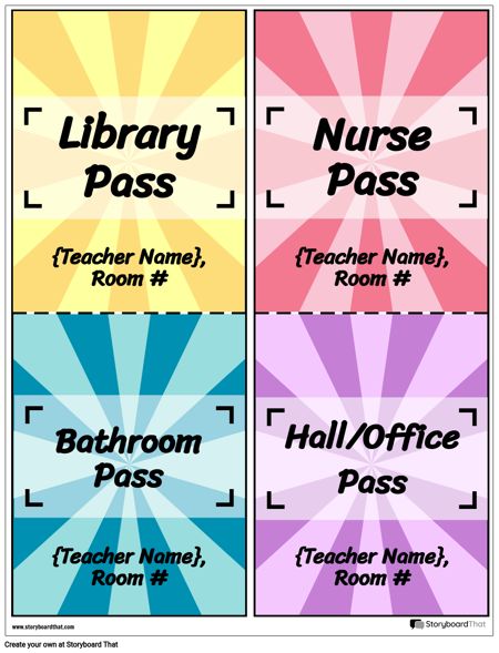 Printable Hall Passes Free, Bathroom Passes For Classroom Printable Free, Bathroom Passes For Classroom Printable, Hall Pass Template, Hall Pass Ideas, Restroom Pass, Classroom Passes, Bathroom Pass, Student Council Campaign Posters