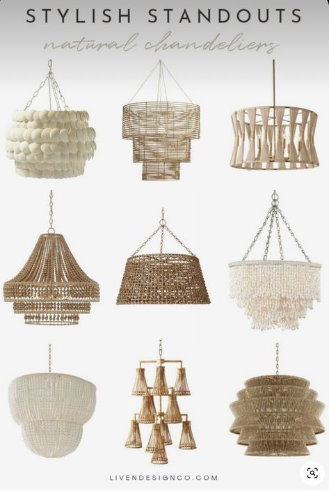 Natural Chandelier Entryway, Neutral Dining Room Chandelier, Natural Hanging Light, Foyer Chandelier 2 Story Boho, Coastal Beaded Chandelier, Light Wood Chandelier, Beaded Dining Room Chandelier, Boho Dining Room Chandelier, Woven Pendant Light Dining Rooms