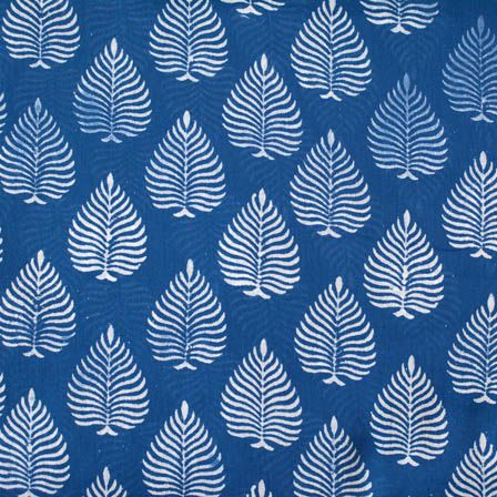 Buy indigo blue and white leaf printed cotton block print fabric-4573 for Best Price, Reviews, Free Shipping Indigo Block Print, Block Print Wallpaper, Indigo Dyed Fabric, Indian Block Print Fabric, Indigo Prints, Block Printed Pillows, Indian Patterns, Textile Pattern Design, Indian Prints