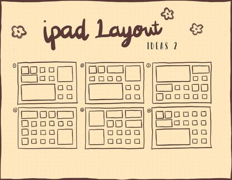 Ipad Layouts, Ipad Customization, Ipad Setup, Ipad Things, Ipad Lockscreen, Ipad Home Screen, Ipad Design, Ipad Organizer, Free Notion Templates