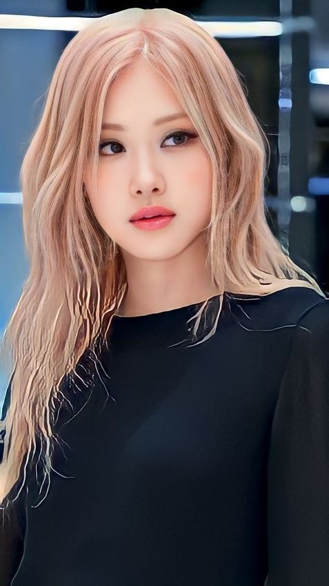 Blackpink Rosé Photoshoot, Rose Blonde, Blackpink Square Up, Music Instagram, Rose Icon, Rosé Blackpink, Love Hair, Black Pink Kpop, Blackpink Fashion