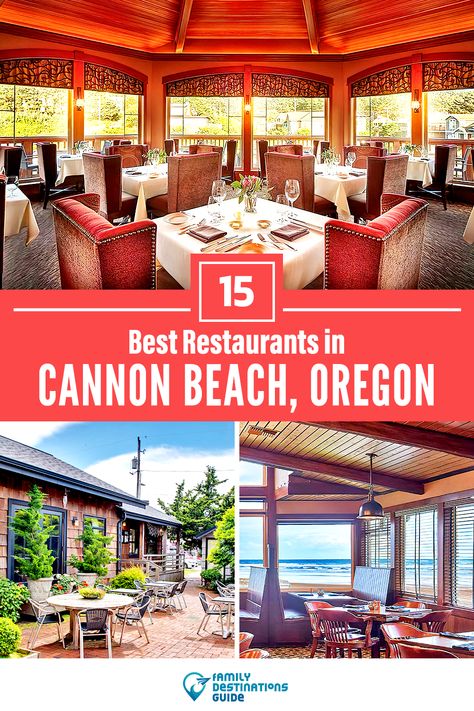 Want to see the best restaurants in Cannon Beach, OR? We’re FamilyDestinationsGuide, and we’re here to help: From incredible brunch spots and amazing places to eat dinner, to local foodie spots and hidden gems, discover the BEST Cannon Beach restaurants - so you get memories that last a lifetime! #cannonbeach #cannonbeachrestaurants #restaurantsincannonbeach #bestrestaurantsincannonbeach #placestoeatcannonbeach Cannon Beach Oregon Restaurants, Cannon Beach Restaurants, Pnw Roadtrip, Oregon Roadtrip, Northern Oregon, Sunriver Oregon, Oregon Coast Vacation, Beach 2023, Canon Beach