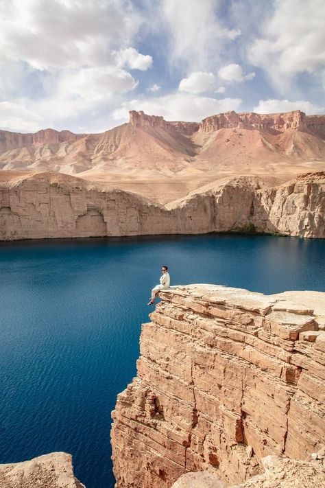 Bamyan, Band e Amir, Bamiyan, Afghanistan, Afghanistan Travel Guide, Afghanistan Travel, Central Afghanistan , Band e Haibat Afghanistan Travel Destinations | Backpack Afghanistan | Backpacking Afghanistan | Afghanistan Vacation | Middle East | Budget Travel | Bucket List | Wanderlust | Afghanistan Photography #travel #honeymoon #vacation #backpacking #budgettravel #offthebeatenpath #bucketlist #wanderlust #Afghanistan #MiddleEast #visitAfghanistan #TravelAfghanistan Travel To Saudi Arabia, Afghanistan Photography, Afghanistan Culture, Desert Dunes, Iran Travel, Jordan Travel, Wadi Rum, Visit Dubai, Solo Female Travel